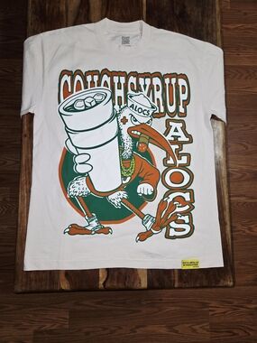 Alocs/Miami Hurricanes Collab Men's Graphic Tee